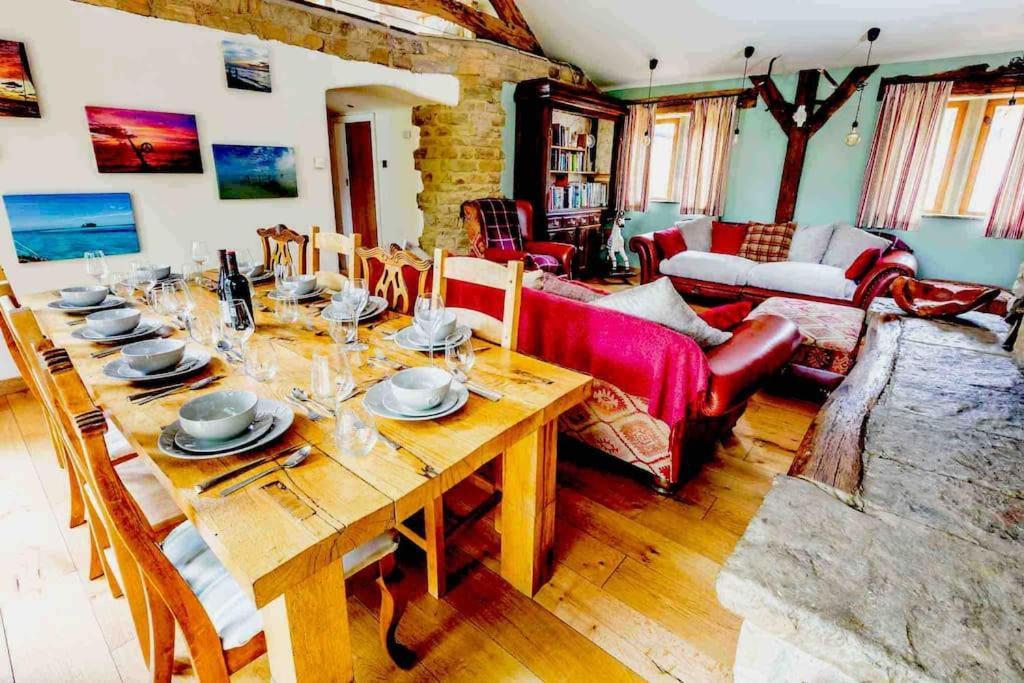 Four Bed Barn Conversion Junction 37 38 M1 Barnsley Dış mekan fotoğraf